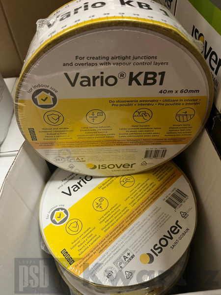 ISOVER Taśma do folii paroizolacyjnej jednostronna klejaca Vario KB1