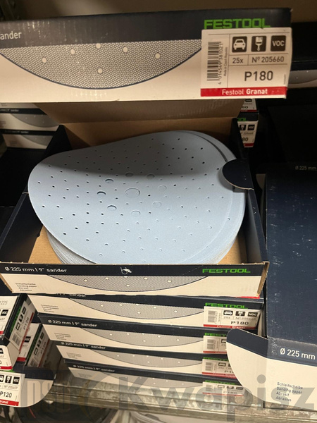 Festool krążki ścierne P180 (op.25szt)