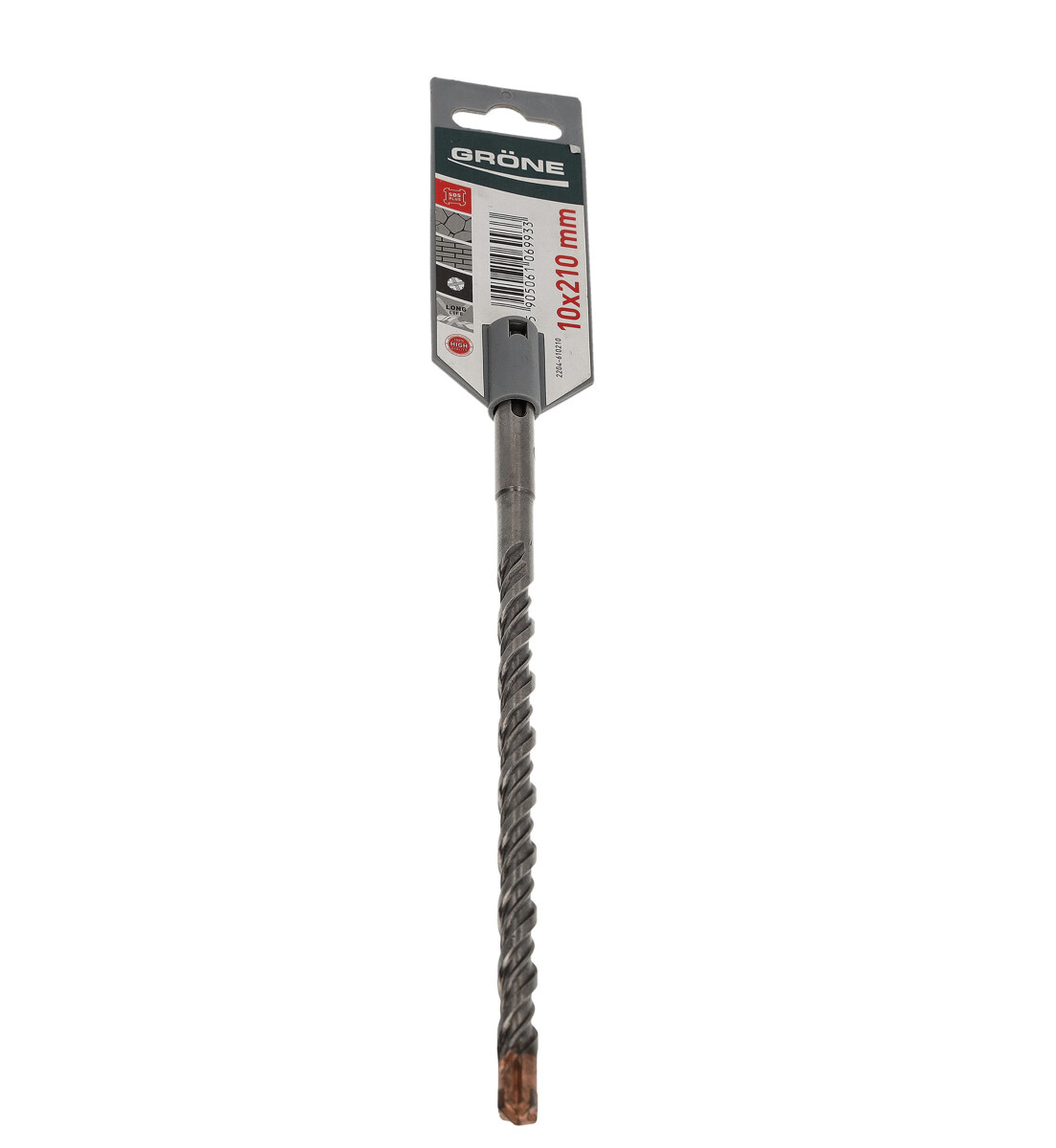 KAEM Wiertło krzyżowe 10x210mm SDS Plus zawieszka