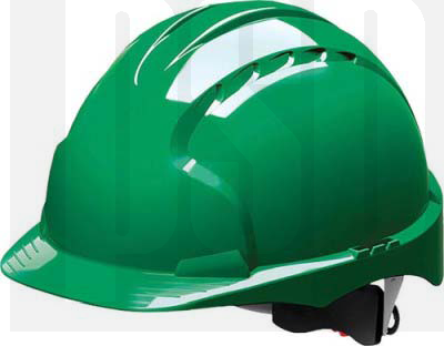 HEŁM PRZEMYSŁOWY ZIELONY  "EVO 3"  "STALCO PERFECT"  S-78505