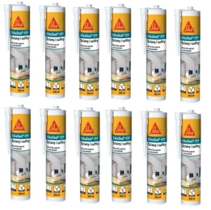 SikaSeal -177 BIAŁY 300ml akryl wewnętrzny opakowanie 12 sztuk