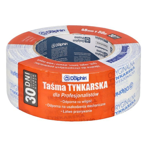 Tynkarska DT PR (W) [ZN] [30dni] 48mm x 50m (24)  BIAŁA (SKU)