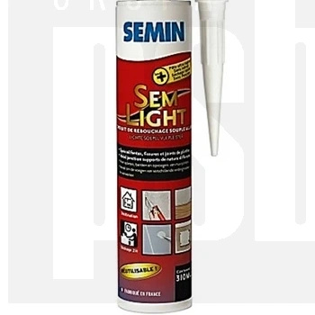 Lekka gotowa masa szpachlowa SEMIN SEM-LIGHT – kartusz 310 ml
