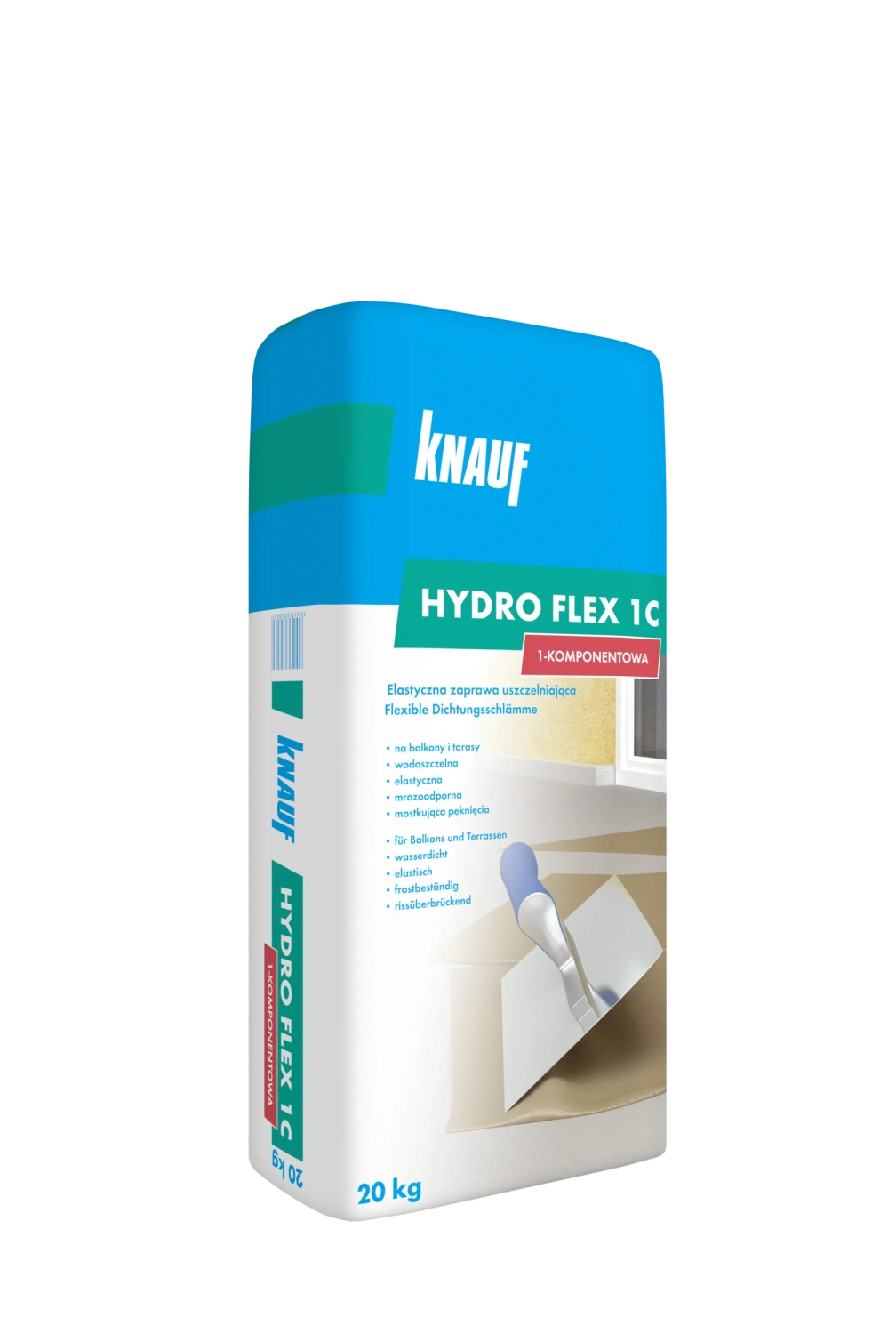 KNAUF Hydro Flex 1C Elast. zaprawa uszcz. 20 KG