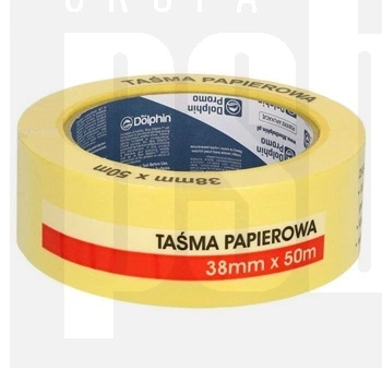 Taśma Papierowa MT-ST (Y) 38mm x 50m (24) żółta (SKU)