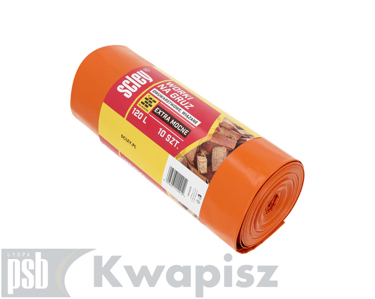 KAEM WORKI NA GRUZ 120L ROL.10SZT. GR.110MY DWUWARSTWOWE