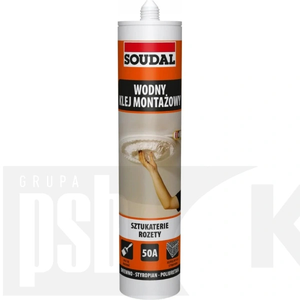 SOUDAL Klej montażowy wodny 50A 280 mL