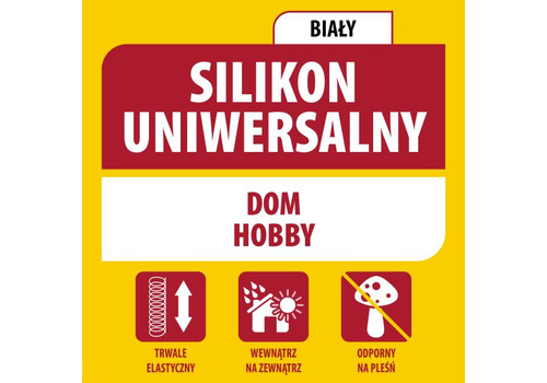 SOUDAL Silikon uniw. biały 280 mL (SKU)