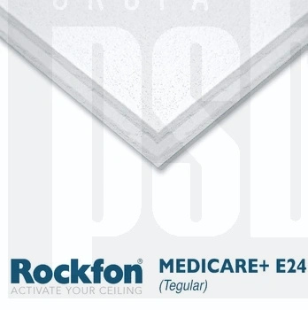 ROCKFON -płytka z wełny miner. MEDICARE PLUS E24S8 600x600x20 / 240155