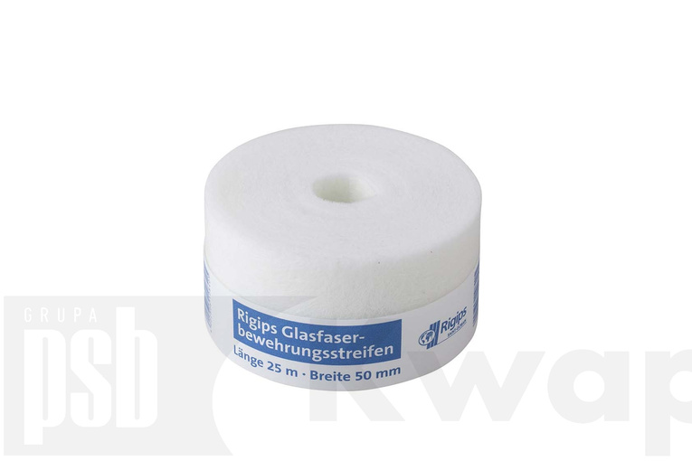 RIGIPS Taśma spoinowa szklana RIGIPS o szerokości 50 mm i dł. L   25 m  FIZELINA