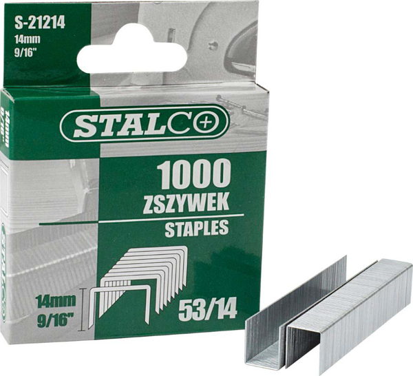 STALCO ZSZYWKI 10mm OPAK.1000szt. S-21210