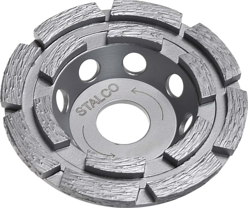 STALCO TARCZA SZLIF.125/2-RZĘDOWA DIAM.S-33112