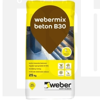 Webermix beton B30 op. 25 kg.
