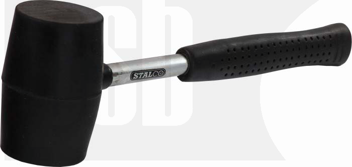 STALCO MŁOTEK GUMOWY  90mm TRZONEK MET. S-19590