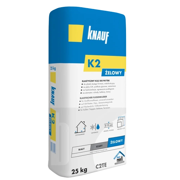 KNAUF Elastyczny klej do płytek K2 żelowy