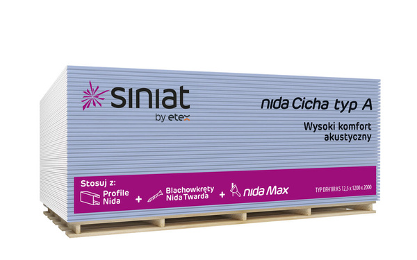 pł. CICHA 2000NIDAx1200x12.5mm pal. 50 szt. !!!!!TYP A  !!!!!!