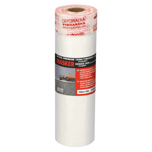 Masker tynkarski 30 dni z folią malarską (140cm x 15m) (9) antychlap