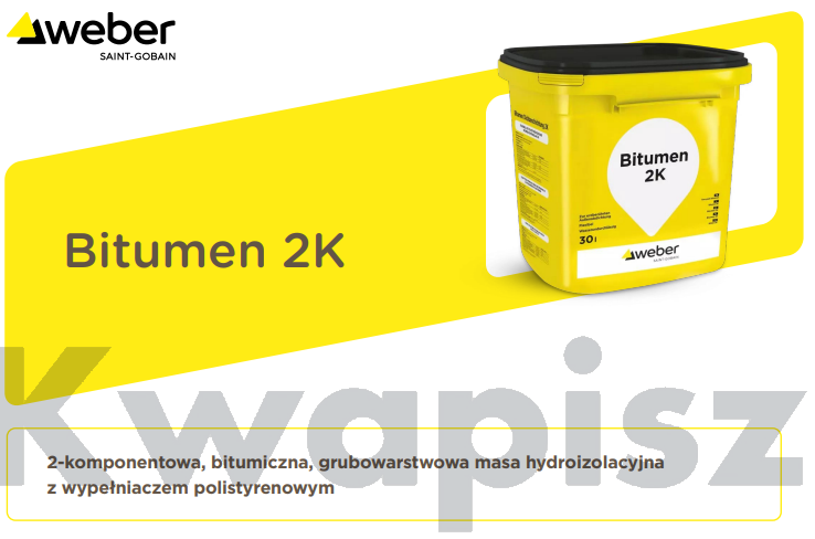 WEBER BITUMEN 2K 30 L