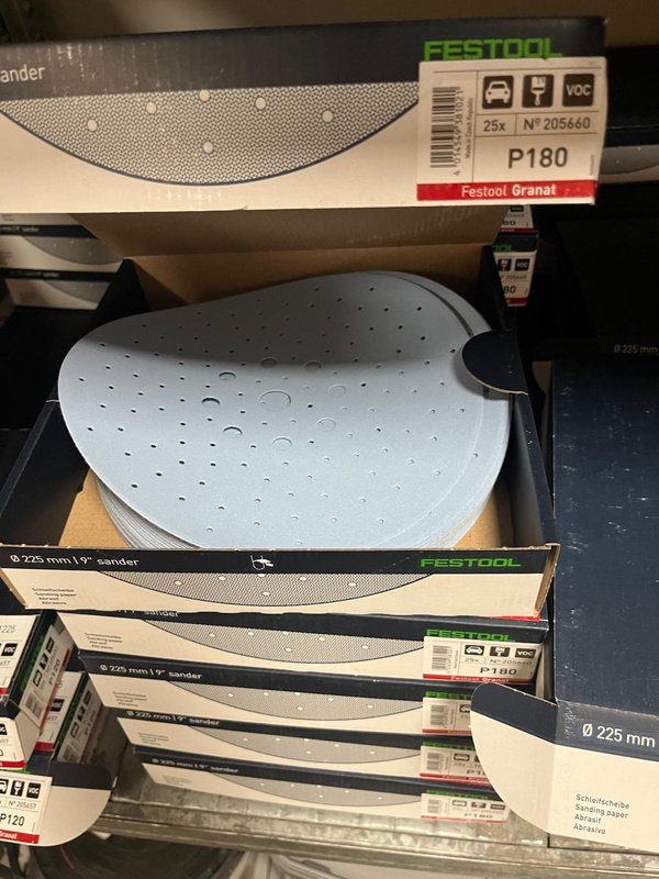 Festool krążki ścierne P180 (op.25szt)