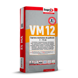 SOPRO VM 12 Zaprawa montażowa szybkowiążąca do podlewek 745/25