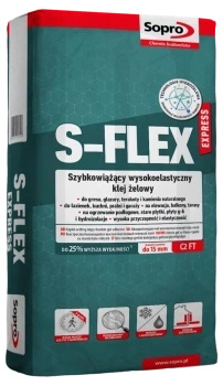 SOPRO  203_S-FLEX EXPR. KLEJ ŻEL. BAG 22,5 kg