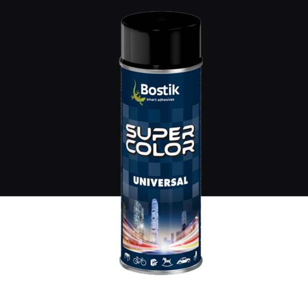 BOSTIK SUPER COLOR UNIV. CZARNY MAT 400ml