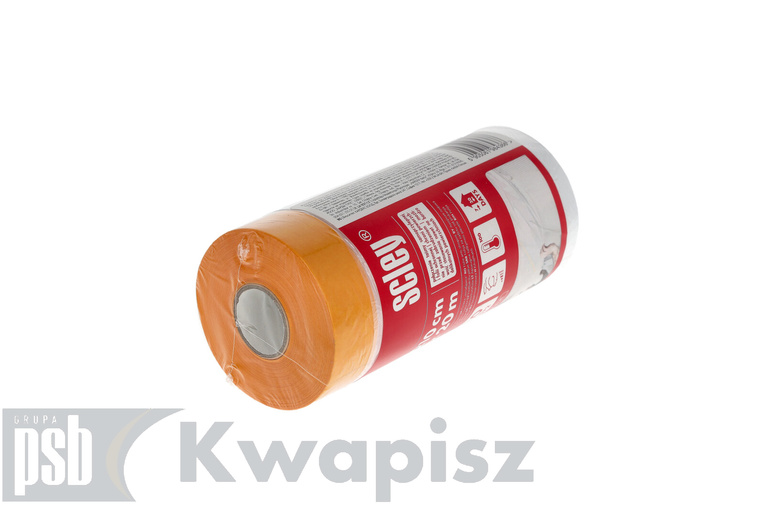 KAEM ANTYCHLAP FOLIOWY Z TAŚMĄ 25MM *572* ŻÓŁTĄ 210cmx20m