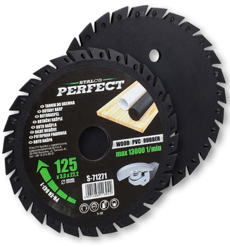 STALCO TARNIK PIŁA DO SZLIF. KĄTOWEJ 125mm   S-71271