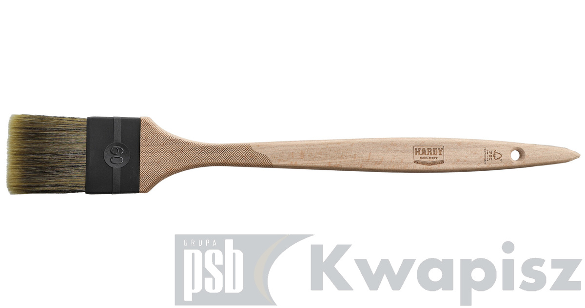 KAEM H.SELECT PĘDZEL KĄTOWY 60X11MM *78* HQ SYNTETYK JASNY, FSC