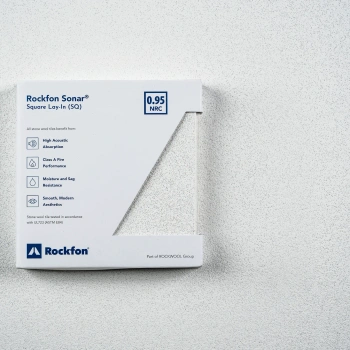ROCKFON -płytka z wełny miner. SONAR A 15/24 600x600x20 (kar 8,64m2) pal  86,40m2 nr 342353