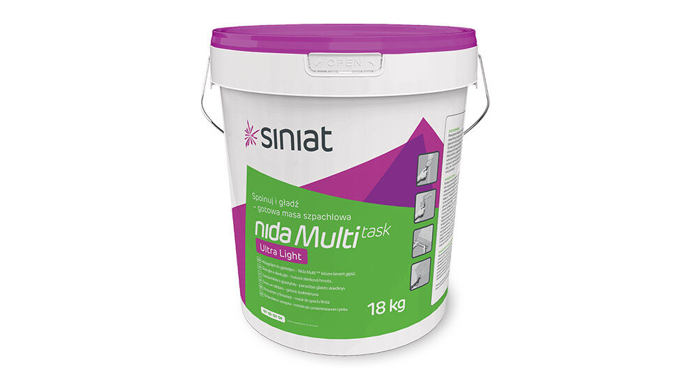 Gotowa masa szpachlowa Nida Multi TASK OP. 18 kg