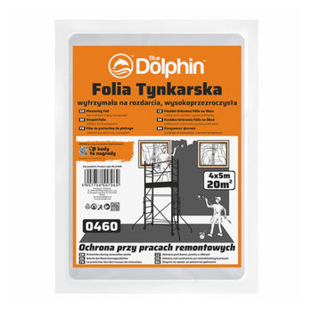 FOLIA Tynkarska [460] 4m x 5m (15) BEZPARWNA KARTON 15 SZT.