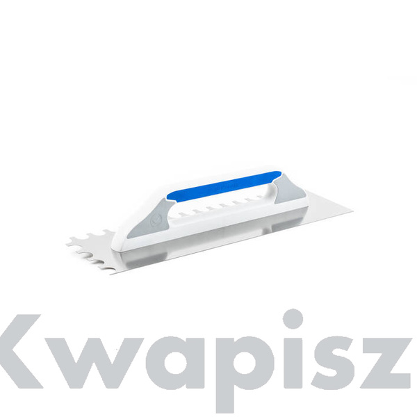 Paca nierdzewna 130x480mm ząb półokragły, uchwyt trzyskł. G-21 0257