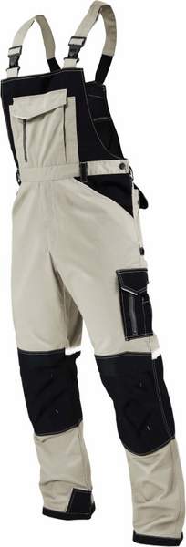 SPODNIE ROBOCZE NA SZELKACH PIASKOWE "SUMMER LINE" "XL-56" STALCO PREMIUM S-44597