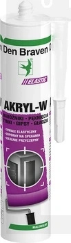 Akryl Szpachlowy Malowalny BOSTIK Akryl-W Biały Uszczelniacz – 280ml
