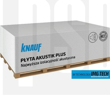 KNAUF  pł. akustyczna 12,5 1200x2000 AKUSTIK PLUS (pal.   50szt) 