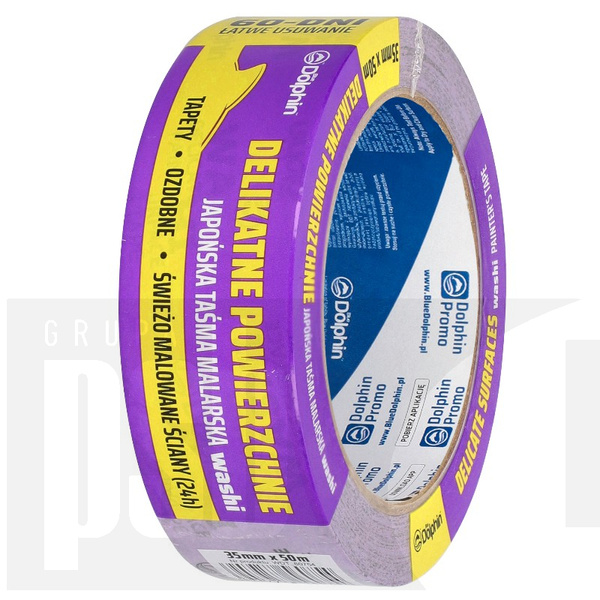 Taśma Washi Delikatne Powierzchnie 35mm x 50m (12)