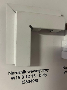 ROCKFON - ACC CORNER IN PT W15 8 12 15 001 50/C 263498 narożnik wewnętrzny