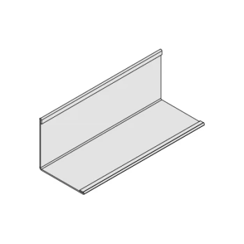 KCS kątownik przyścienny 30x30mm dł. 3m  Donn White   772543     op.   12szt.