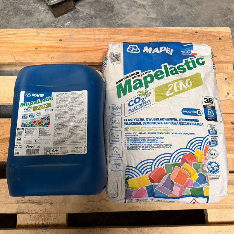 MAPEI Mapelastic Zero A+B hydroizolacja op. 32 kg. pal. 40 op.