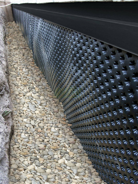 Mata kubełkowa GUTTABETA STAR – membrana fundamentowa pionowa 1,5 m x 20 m (30 m²)