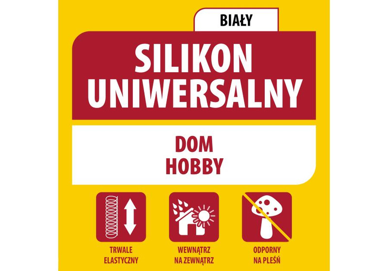 SOUDAL Silikon uniw. biały 280 mL (SKU)