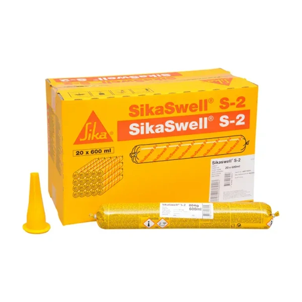 SikaSwell S-2 – Pęczniejący uszczelniacz do przejść rur i przerw roboczych, 600ml