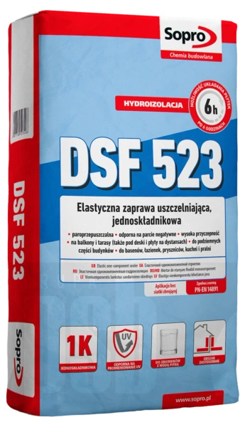 SOPRO DSF 523 zap. usz. elas. jednosk. 20kg