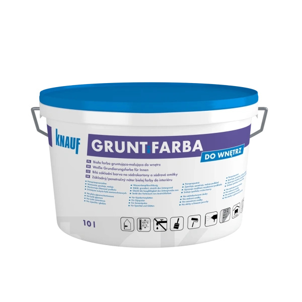 KNAUF GRUNT i FARBA farba gruntująca 10 L