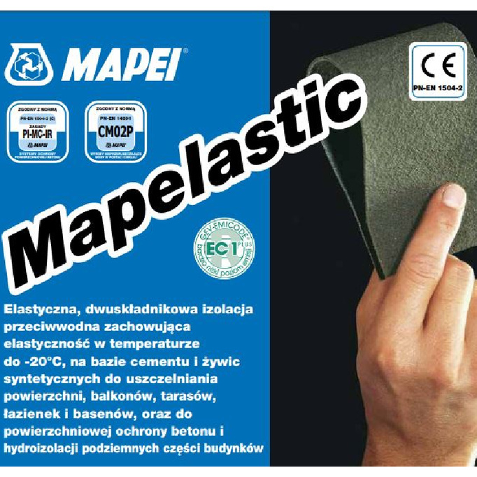 MAPEI Mapelastic Zero A+B hydroizolacja op. 32 kg. pal. 40 op.