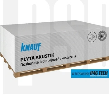 KNAUF  pł. akustyczna 12,5 1200x2000 AKUSTIK (pal.   64szt.) 
