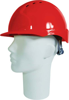 HEŁM PRZEMYSŁOWY CZERWONY  "EVOLUTION 2"  "STALCO PERFECT"  S-78106