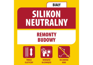 SOUDAL Silikon neutralny biały 280 mL (SKU)