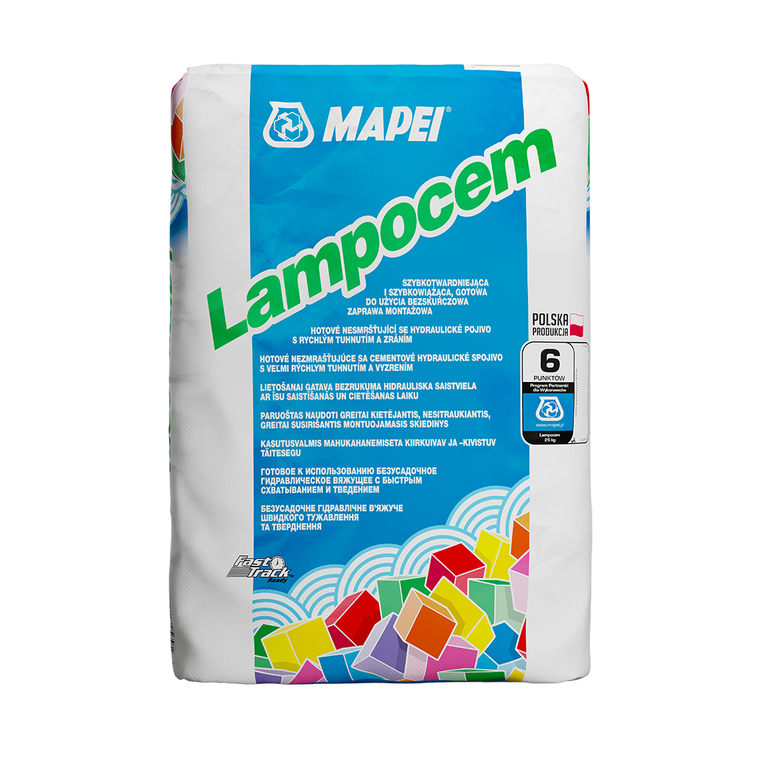 MAPEI Lampocem błyskawiczny cement montażowy op. 25kg      pal. 50 op.